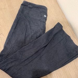 lululemon athletica Pants - Lululemon Groove Flare Leggings - grey lululemon athletica Pants - Lululemon Groove Flare Leggings - grey